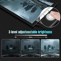 Artcraft - Caja de luz LED para dibujo de tatuaje, dibujo de dibujo de tatuaje, plantilla de animación, ultrafina, ajustable, escala, tipo C con adaptador de 5 V 1 A - Arteztik
