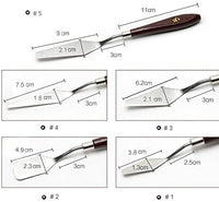 Juego de brochas, gofriend 12 piezas Ronda Pointed Tip Nylon Artista Pinceles Acrílicos Fine cepillo para polvo de pintura para acuarela, acrílica de pelo, suministros de pintura al óleo - Arteztik
