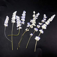 Monrocco 16 piezas de flores auténticas secas salvia flores prensadas flor recortes adornos para hacer joyas accesorios - Arteztik
