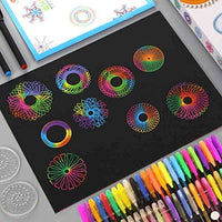LINKTOR Spirograph - Juego de diseño de lujo, Juego de lujo. - Arteztik
