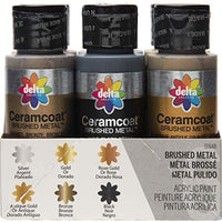 Delta Ceramcoat - Kit de pintura brillante en la oscuridad - Arteztik
