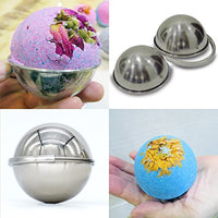 littlefun acero inoxidable 304 Bomba de Baño molde ✮ diseño único pasador para bombas de baño ✮ Relajación y ahorrar su dinero ✮ mezcla tus propias recetas ✮ gratis 2 bolsas de regalo - Arteztik
