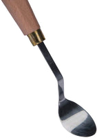 Juego de 5 cuchillos de pintura MEEDEN, versátil espátula de acero inoxidable, paleta de cuchillo, rascador de pintura para aceite acrílico y más - Arteztik
