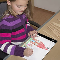 A4 caja de luz, btggg Portable LED Tracing Light Pad Arte Tatuaje regulable Brillo LED Bloc de dibujo cuadro Stencil con cable de alimentación USB [flicker-free] [Protección de los ojos de la visualización] - Arteztik
