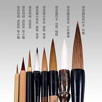 Escritura China Brush Set 8 pinceles para principiante - Arteztik
