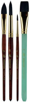 Princeton Artist Brush Neptune, pinceles para acuarelas, serie 4750, pelo de ardilla sintético - Arteztik

