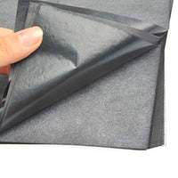 100 hojas de papel de carbón, papel de transferencia negra, papel de carbono para copiar, papel de grafito, con 5 herramientas de punteo de relieve para patrones de carpintería, papel, lienzo, manualidades artísticas - Arteztik
