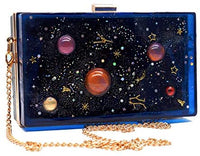 Juego de moldes para hacer bolsas de bricolaje dinámico líquido Quicksand bolsa molde kit bolso de silicona resina molde artesanía UV claro Shaker embrague (redondo) - Arteztik
