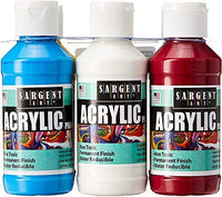 Sargent Art 22-4806 juego de pintura acrílica primaria, 4 onzas, paquete de 6 (Тwo Рack) - Arteztik
