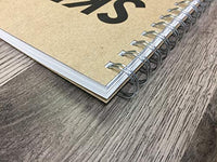 Cuaderno de bocetos de Ideación de diseño: libro de bocetos de papel premium para lápiz, tinta, rotulador, carbón vegetal y acuarela, ideal para arte, diseño y educación. - Arteztik
