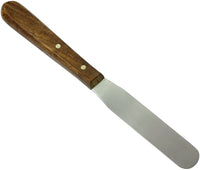 HTS Mango de madera acero inoxidable paleta cuchillo - Arteztik
