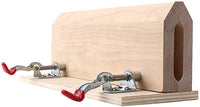 LianLe mesa Leathercraft cosido costuras a mano abrazadera de cordón de piel Pony caballo de madera DIY computadora mesa de manualidades de costura de herramientas - Arteztik
