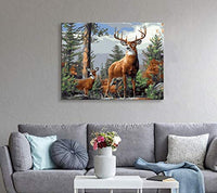 Pintura por números para adultos y niños, pintura al óleo para adultos, por números, para principiantes en lienzo, para pintura de pared, decoración del hogar, 18 x 22 in - Arteztik

