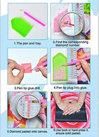 DIY Handwork Store Mandala Series Zodiaco Horóscopo 5D pintura de diamante de dibujos animados de punto de cruz Brocas completas con AB diamantes de imitación bordado Artes suministros de Navidad pegatinas de regalo (15.7 "x 15.7") - Arteztik
