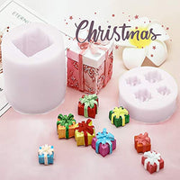 Caja de regalo 3D de cumpleaños moldes de resina para mamá mujeres moldes de epoxi de silicona fundición hecha a mano ornamento decoración Festival fiesta pastel molde DIY chocolate caramelo jabón artesanía velas - Arteztik

