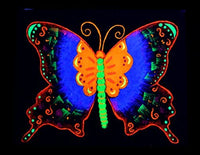 Midnight Glo Pintura UV acrílico negro luz reactiva colores neón brillante - Arteztik
