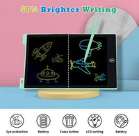 TEKFUN Girls Gifts Toys for 2-6 Year Old Girls, LCD Writing Tablet Toddler Doodle Board, 11inch Colorful Drawing Tablet Writing Pad, Educational and Learning Toy Birthday Gift (Pink) - Arteztik
