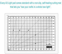 Caja de luz LED portátil A4, LITENERGY Light Pad USB Power LED Artcraft Tracing Light Table para artistas, dibujo, bocetos, animación - Arteztik
