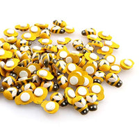 Tegg - Pegatinas de madera con forma de abeja, 100 unidades, 3D, decoración para tarjetas, álbumes de recortes, bricolaje - Arteztik
