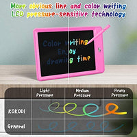 KOKODI - Tableta de escritura LCD de 8,5 pulgadas de color Doodle Board Dibujo Tablet, bloc de dibujo electrónico con función de bloqueo, juguetes educativos y de aprendizaje para niñas de 3, 4, 5 y 6 años (azul) - Arteztik
