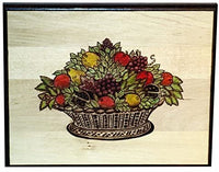 Placa rectangular de madera de tilo hueco de nogal, 6.0 x 8.0 in - Arteztik
