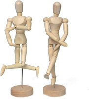 Maniquí de madera para artistas, para dibujar o dibujar, maniquí para dibujar - Arteztik

