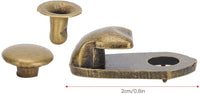 Ganchos de aleación para botas de zapatos, ganchos de encaje para botas de encaje, hebillas de seguridad para campamento, senderismo, escalada, reparación de botas de cuero, hebilla de reparación - Arteztik
