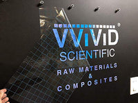VViViD - Rollo de cinta de transferencia de vinilo transparente con rejilla de alineación azul para carteles, manualidades, calcomanías de tamaño mediano (12 pulgadas x 150 pies) - Arteztik
