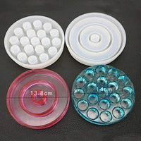 SUPVOX - Molde de resina para fundición de moldes de silicona epoxi, molde de fundición para manualidades, accesorios para joyería, pintalabios de resina epoxi, estilo 1, Silicona, estilo 2, m - Arteztik
