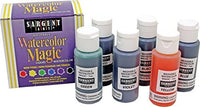 Juego de 6 acuarelas mágicas Sargent Art 22-6022, lavables con agua - Arteztik
