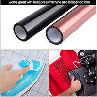 Ruisita - Rollo de vinilo de transferencia de calor de 2 rollos de papel de transferencia de calor suave HTV para ropa de bricolaje, camisetas, cuero, telas, artes y manualidades - Arteztik

