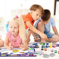 XXTOYS Kit de pintura de roca para niños – Artes y manualidades para niñas y niños – Pintura de roca que brilla en la oscuridad – Kit de arte para ocultar y buscar actividades, gran regalo creativo para manualidades de 4 a 8 años - Arteztik
