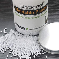 Betionol - Compuesto de modelado blanco de arcilla creativa para hacer tú mismo, redondo de 1lb / 16.01 oz - Arteztik
