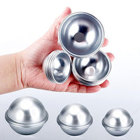 SHEEFLY - Juego de moldes para bombas de baño de metal para hacer bombas de baño, jabones y manualidades hechos a mano - Arteztik
