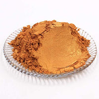 Polvo de mica de oro de 1.76 oz no tóxico. Pigmento de perlas de oro intenso, profundo y brillante efecto dorado. Grado cosmético. - Arteztik
