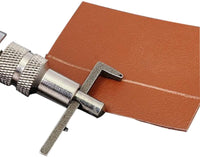 27 piezas de herramientas de mano de cuero para costura a mano, para costura de puntos, punzonado, costura de agujas, cunas de dedos, principiantes, profesionales de cuero, bricolaje - Arteztik
