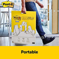 Post-it - Almohadilla de caballete de mesa portátil súper pegajosa, ideal para profesores virtuales y estudiantes, 19.7 x 22.8 in, 20 hojas, almohadilla, 2 almohadillas (563 VAD 2 unidades) - Arteztik

