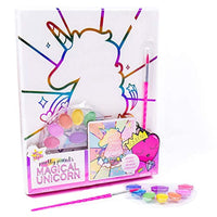 Lienzo con diseño de unicornio mágico, pintura preimpresa de Horizon Group USA - Arteztik
