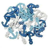 50 piezas de madera Mini Mar Ancla Colgante – Nautical Craft Home para colgar en la pared decoración Scrapbooking tarjeta Ornament Adornos Buena hecha a mano y bricolaje Ideas - Arteztik
