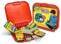 Crayola Create 'n Carry, kit portable de herramientas de arte, más de 75 piezas, gran regalo. - Arteztik
