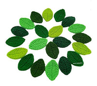 NAVA CHIANGMAI - Adorno decorativo hecho a mano con hojas de flores de ganchillo para álbumes de recortes, manualidades, manualidades, manualidades, algodón, manualidades, manualidades, álbumes de recortes, bodas, muñecas, casa, suministros de tarjeta. - Arteztik
