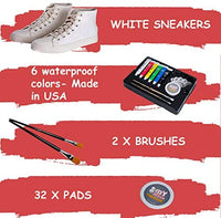 mY DESIGN - Botas de pintura para niños con 6 colores de pintura a juego, fabricadas en Estados Unidos. - Arteztik

