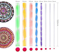 Juego de 30 herramientas de punteado de mandala, de FOVERN1 - Arteztik
