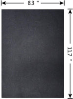 100 hojas de papel de transferencia de carbono para bricolaje de madera, papel de trabajo, lienzo y otras superficies de arte, papel de transferencia de grafito y 5 piezas de bolígrafo para repujado negro (8.3 x 11.7 pulgadas) - Arteztik
