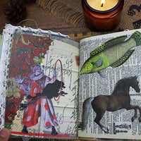 CATaireen Junk Diario Pegatinas Tarjetas Suministros Papeles, do, B - Arteztik
