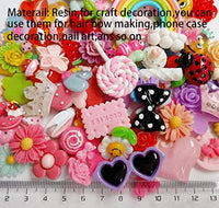 Chenkou Craft botones de base plana en resina para bricolaje de estrás, en surtido de Pascua, muchos, 50 unidades, para colección de recortes - Arteztik
