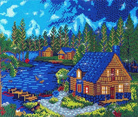 Homenote - Kit de pintura de diamantes para adultos 5D para decoración de pared del hogar (11.4 x 15.7 in) - Arteztik
