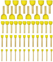 Juego de 48 esponjas redondas de espuma para pintura, para niños, manualidades, plantillas - Arteztik
