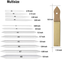 Juego de 33 mezclas de tocones y tortilliones, con boceto, lija, sacapuntas de lápiz, herramienta de extensión, dibujo, borrador amasado, esponja de dibujo para estudiante - Arteztik
