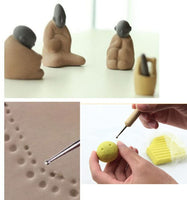 Valar Dohaeris de bola Stylus Dotting Tools Set Embossing Madera Patrón arcilla Sculpting Herramientas de Modelado - Arteztik

